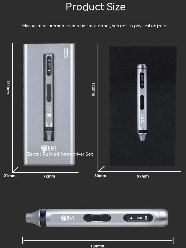 Portable 50-in-1 Rechargeable Electric Screwdriver Set - Shopsbee