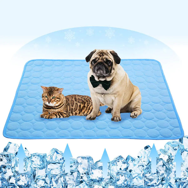 ChillPup Ice Silk Cooling Mat for Pets