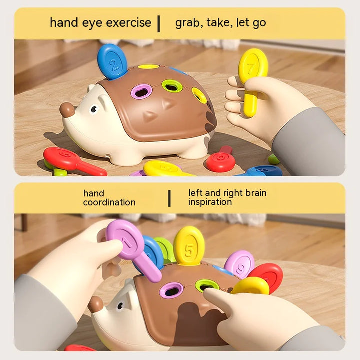 Little Hedgehog Early Learning Toy - Shopsbee