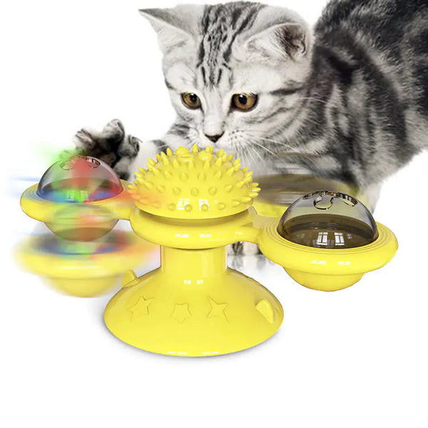 Rotating Cat Windmill Toy - Shopsbee