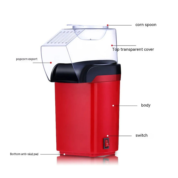 Blowing Electric Popcorn Machine - Shopsbee