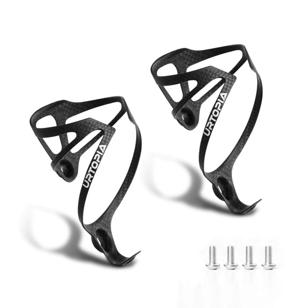 Full Carbon Fiber Bike Water Bottle Holder Ultra-Light Water Bottle Cage for Bike High Strength Durable Carbon Cup Holder for Bike Road Bike Mountain Bike Electric Bike (2pack) - Shopsbee