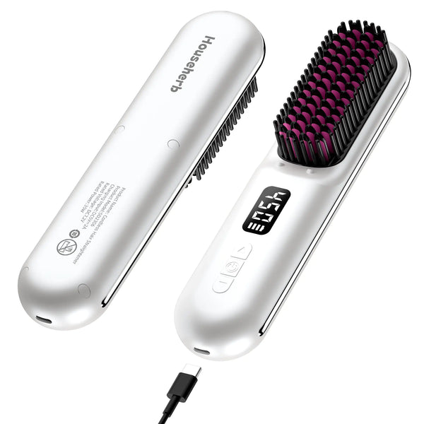 Househerb Mini Cordless Hair Brush