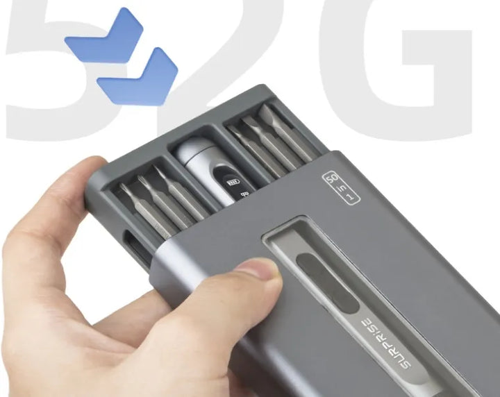 Portable 50-in-1 Rechargeable Electric Screwdriver Set - Shopsbee