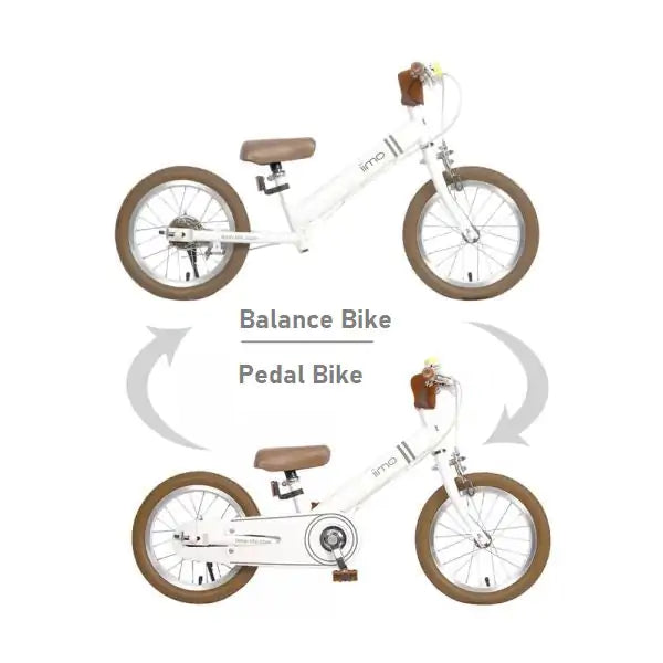 iimo 2-in-1 Balance Bike 14" (Balance Bike to Pedal Bike) - Shopsbee
